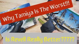 Is Tamiya the WORST Is Revell The WORST WHO KNOWS I wish I had switched collections [upl. by Aihceyt]