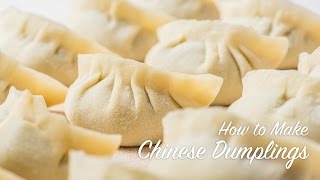 How to Make Chinese Dumplings recipe 饺子 [upl. by Sirej778]