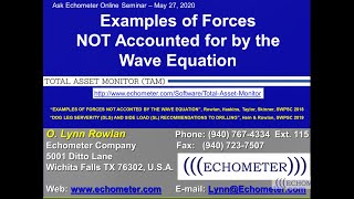 Ask Echometer Session 2 Friction Forces May 27 2020 [upl. by Malcom]