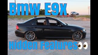 BMW E90 E91 E92 E93 HIDDEN FEATURES YOU DIDNT KNOW ABOUT [upl. by Sitra]