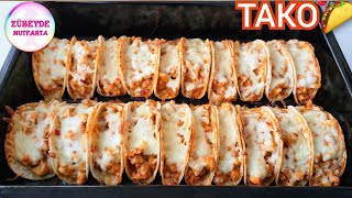 SON GÜNLERİN POPÜLER TARİFİ 🔝 TAKO🌮 TACO TARİFİ [upl. by Ilenna176]