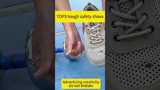 TOP5 tough safety shoes 3013 safetyshoes workshoes workboots [upl. by Nivad991]