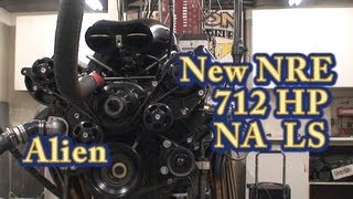 Amazing New NRE 712 HP 474 CI Chevy LS Engine Under 400 Pounds Nelson Racing Engines [upl. by Wendalyn]