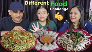 DIFFERENT FOOD EATING CHALLENGE BudaBudiVlogs [upl. by Aronson]