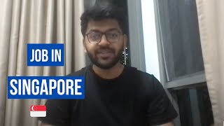 How to apply for a job in Singapore for a foreigner [upl. by Llerral]