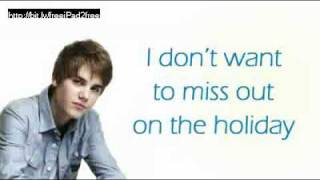 Justin Bieber  Mistletoe Lyrics On Screen [upl. by Aeikan25]