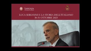 Luca Serianni e la storia dellitaliano [upl. by Nivrek]