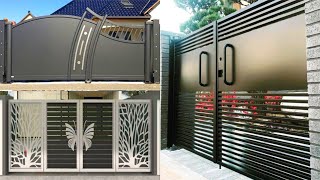 200 Modern Gate Design Ideas 2024  Main Steel Gates For Home Garden  House Exterior Design Ideas [upl. by Htebasile355]