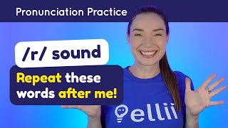 Practicing r – English Pronunciation Lesson Part 2 [upl. by Yulma]