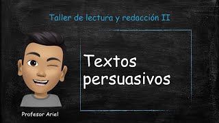 Textos persuasivos [upl. by Janiuszck808]