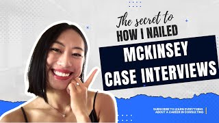 THIS Method improved my case interview success rate by 90  McKinsey consultant tip sharing [upl. by Brock]