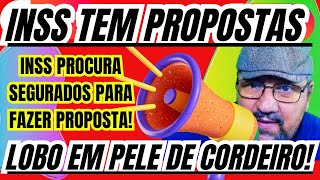 INSS CUIDADO COM PROPOSTAS DO INSS [upl. by Damek]