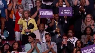 Mark Kelly Gabby Giffords at DNC 2016 [upl. by Vod]