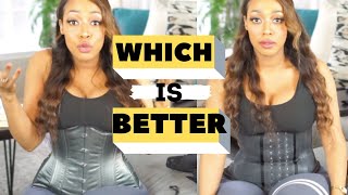 HOW TO GET A SMALLER WAIST  WAIST TRAINERS VS CORSETS  DO THEY WORK [upl. by Magbie]