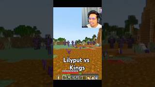 LILYPUT MEMBER Assimbla VS KING 😡 minecraft gaming lillyville [upl. by Hess]