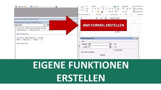 Benutzerdefinierte Funktionen in Excel erstellen I Excelpedia [upl. by Ardnos]