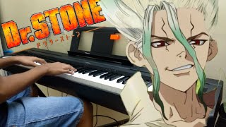 Rakuen  Fujifabric DrStone S2 opening piano cover [upl. by Annaehs224]