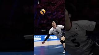 52second Megarally🤯🔥 Japan v Slovenia VNL バレーボール volleyball волейбол voleibol nishida ishikawa ran [upl. by Aisined]