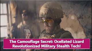 The Camouflage Secret How the Ocellated Lizard Revolutionized Military Stealth Tech [upl. by Atirahc]