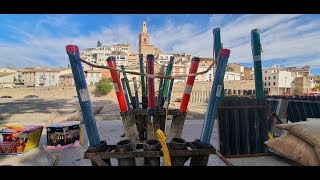 Castillo de Albaida pirotecnia Nadal Marti de lOlleria [upl. by Absalom]