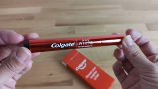 Colgate Penna Sbiancante Denti Notturna Max White Overnight Idea interessante ma su di me non funzi [upl. by Michaelina]