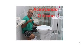 como instalar vaso sanitário [upl. by Peacock]