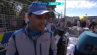 FIA FORMULA E 2019 PARIGI  ANNA CAPELLA INTERVISTA FELIPE MASSA SULLA GRIGLIA DI PARTENZA [upl. by Chabot]