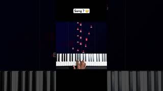 Learn how to play this song in 1 minute 🙄🙄😳 and impress all your friends pianototurial [upl. by Schilling]