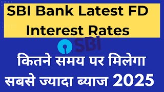 SBI FD Interest Rates November 2024  SBI Fixed Deposit Interest Rates 2024 [upl. by Macario343]