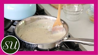 Easy Vegan White Sauce Bechamel  DairyFree GlutenFree Creamy Sauce [upl. by Evelinn]