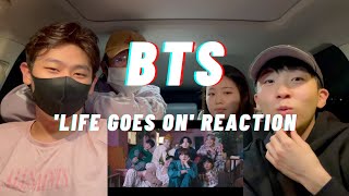 BTS 방탄소년단 Life Goes On Official MV REACTION  🥺🥺🥺 [upl. by Kery]