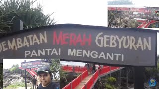 Wisata Pantai Menganti  Yuh plesir Kebumen  Destinasi Menganti Beach [upl. by Letrice]