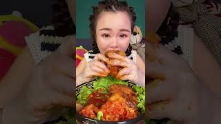 Home Mukbang Eating Challenge asmrsounds mukbang asmrfood eating [upl. by Libby999]