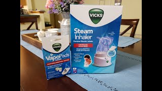 Vicks Steam Inhaler English Demonstration [upl. by Maggio730]