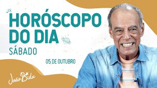 Horóscopo do Dia 05 de Outubro de 2024  Sábado  POR JOÃO BIDU [upl. by Halley]