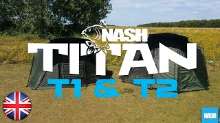 Nash Titan T1 amp T2 Shelters UK [upl. by Merill]