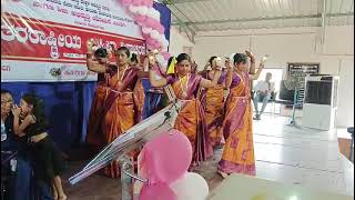 International womens day dance performance by AW teachers tq sindagi dis vijayapur [upl. by Avan]