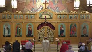 Divine Liturgy  10272024  St Elias Orthodox Church New Castle PA [upl. by Erlina]