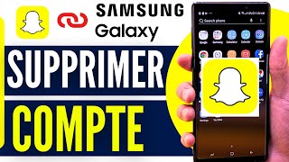 Comment Supprimer Un Compte Snapchat Android 2024 [upl. by Hyacintha727]