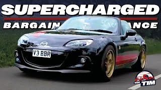 BARGAIN PERFORMANCE Supercharged MX5  BBR MX5 NC Review [upl. by Girard]