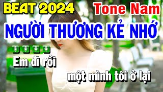 Karaoke Người Thương Kẻ Nhớ Tone Nam  Tone Nam  Beat Huỳnh Lê [upl. by Lilas]