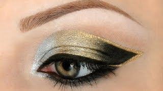 Visagisten Ausbildung  Metallic Ombre Make Up Tutorial [upl. by Raynell]