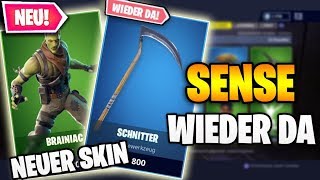 NEUER BRAINIAC SKIN und SENSE WIEDER DA 🧟😱Heute Neuer Fortnite Shop 2610  Item Shop 26 Oktober🛒 [upl. by Myrilla166]