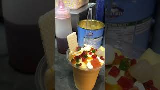 Badam milk Shake with Tutti Footi at Gimti Market Kanpur streetfood [upl. by Nylyak]