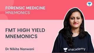 FMT High yield Mnemonics  Dr Nikita Nanwani [upl. by Mcnamee]