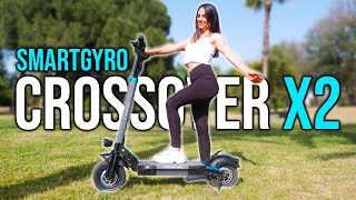 El MEJOR PATINETE ELÉCTRICO que he probado 🔥 SmartGyro CROSSOVER x2 [upl. by Philps]