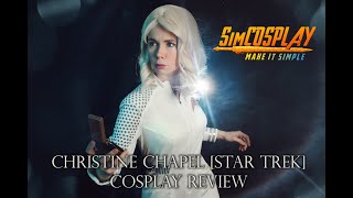 Review of Christine Chapel Star Trek cosplay from Simcosplay [upl. by Gaultiero]