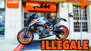 KTM 890 R 2021 FULL AKRAPOVIC  MAPPA 130CV RUOTA  POWER PARTS TEST RIDE  UN MISSILE TERRA ARIA [upl. by Duyne]