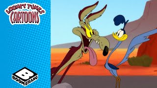 Wile E Coyote Vs Concrete  Looney Tunes  BoomerangUK [upl. by Eittocs]