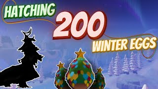 Opening 200 Winter eggs 2023 Dragon Adventures [upl. by Reena]